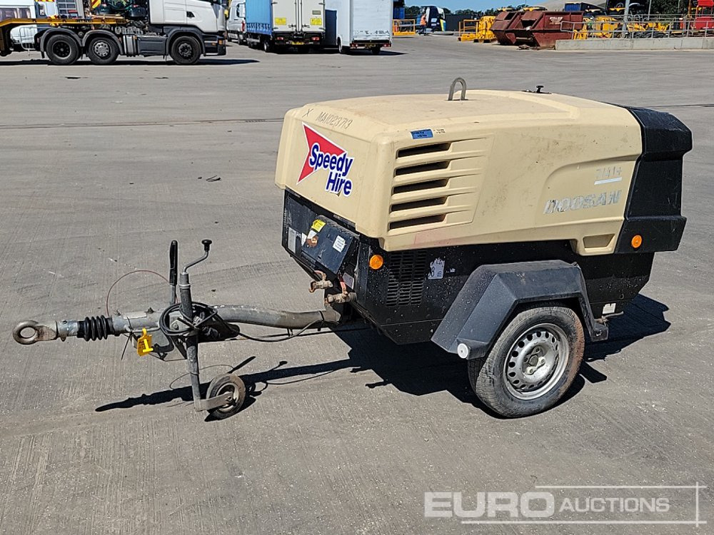 2014 Doosan 741+ - Vzduchový kompresor: obrázok 2 2014 Doosan 741+ - Vzduchový kompresor: obrázok 2