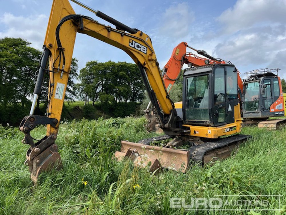 2014 JCB 86C-1 - Mini rýpadlo: obrázok 1 2014 JCB 86C-1 - Mini rýpadlo: obrázok 1