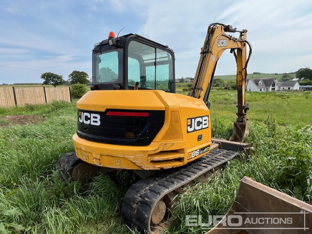 2014 JCB 86C-1 - Mini rýpadlo: obrázok 5 2014 JCB 86C-1 - Mini rýpadlo: obrázok 5