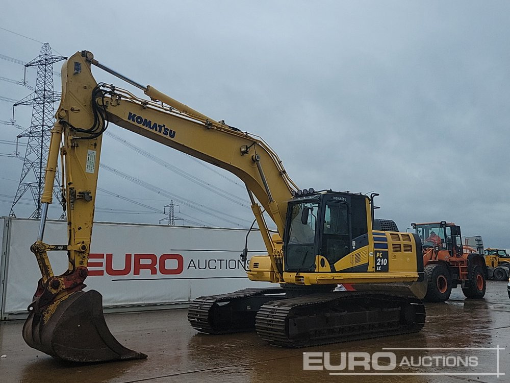 2014 Komatsu PC210LC-10 - Pásové rýpadlo: obrázok 1 2014 Komatsu PC210LC-10 - Pásové rýpadlo: obrázok 1