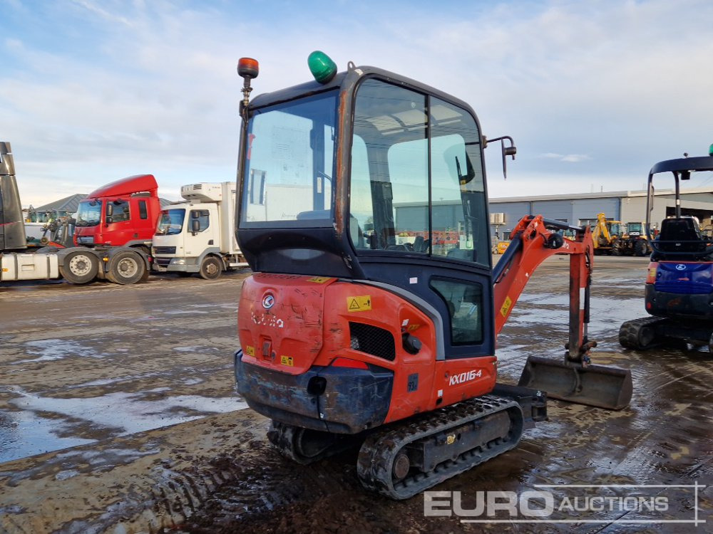 2014 Kubota KX016-4 - Mini rýpadlo: obrázok 5 2014 Kubota KX016-4 - Mini rýpadlo: obrázok 5