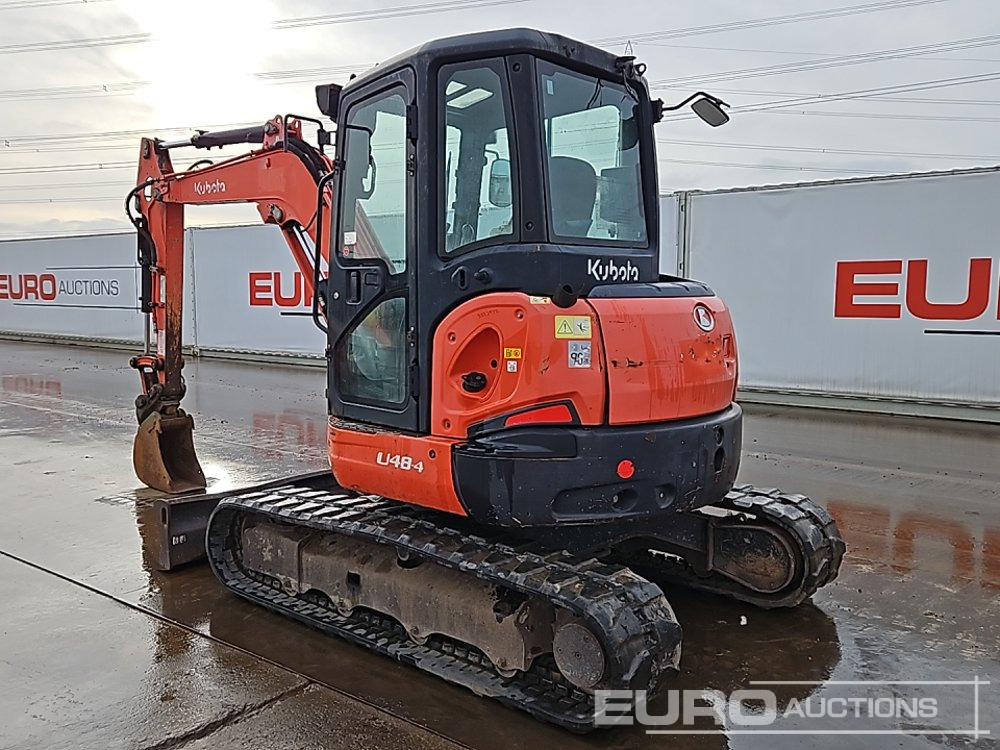 2014 Kubota U48-4 - Mini rýpadlo: obrázok 3 2014 Kubota U48-4 - Mini rýpadlo: obrázok 3