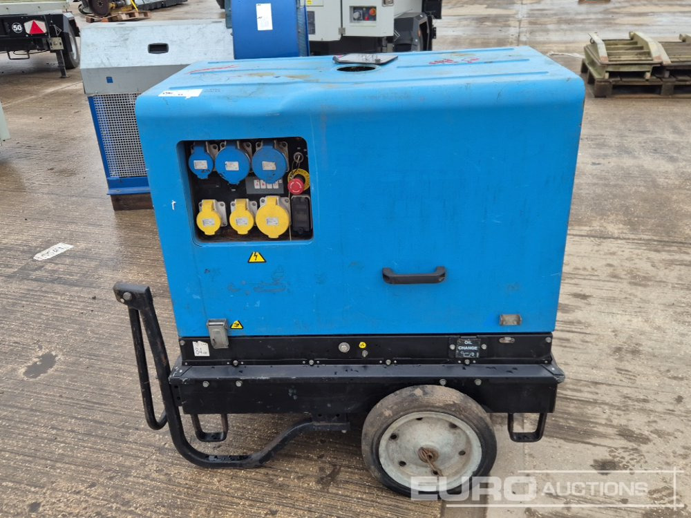 2014 Pramac 4.9kVA Generator, 1 Cylinder Engine - Elektrický generátor: obrázok 2 2014 Pramac 4.9kVA Generator, 1 Cylinder Engine - Elektrický generátor: obrázok 2