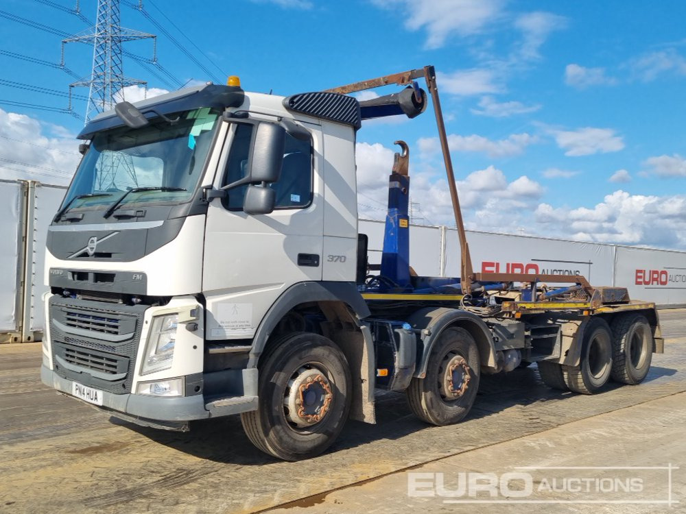 2014 Volvo FM370 - Hákový nosič kontajnerov: obrázok 1 2014 Volvo FM370 - Hákový nosič kontajnerov: obrázok 1
