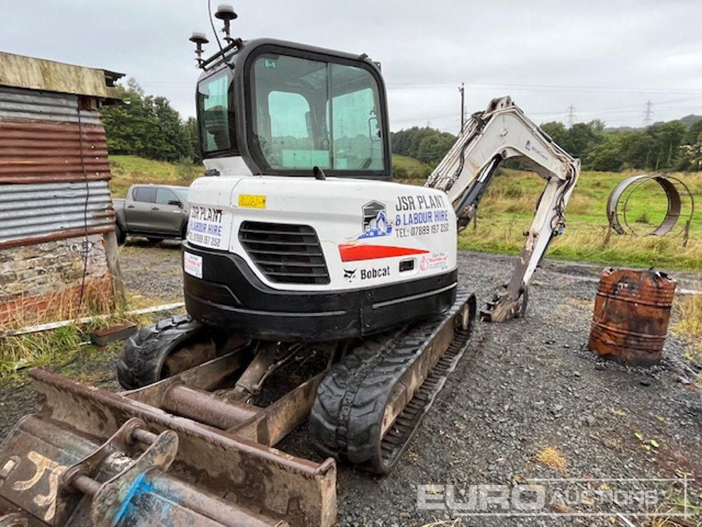 2015 Bobcat E62 - Mini rýpadlo: obrázok 5 2015 Bobcat E62 - Mini rýpadlo: obrázok 5