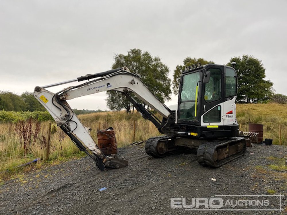 2015 Bobcat E62 - Mini rýpadlo: obrázok 1 2015 Bobcat E62 - Mini rýpadlo: obrázok 1