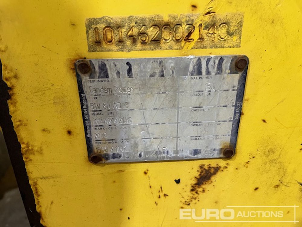 Valec 2015 Bomag BW80AD-5: obrázok 6