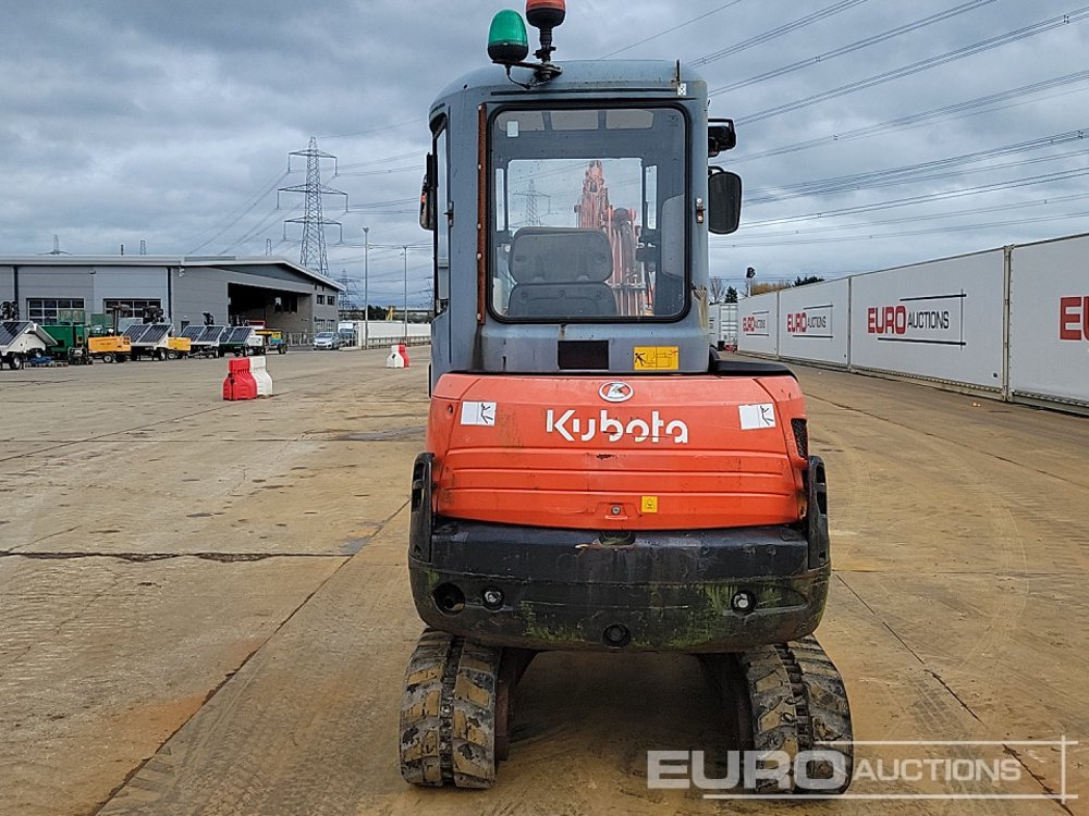 2015 Kubota KX61-3 - Mini rýpadlo: obrázok 4 2015 Kubota KX61-3 - Mini rýpadlo: obrázok 4