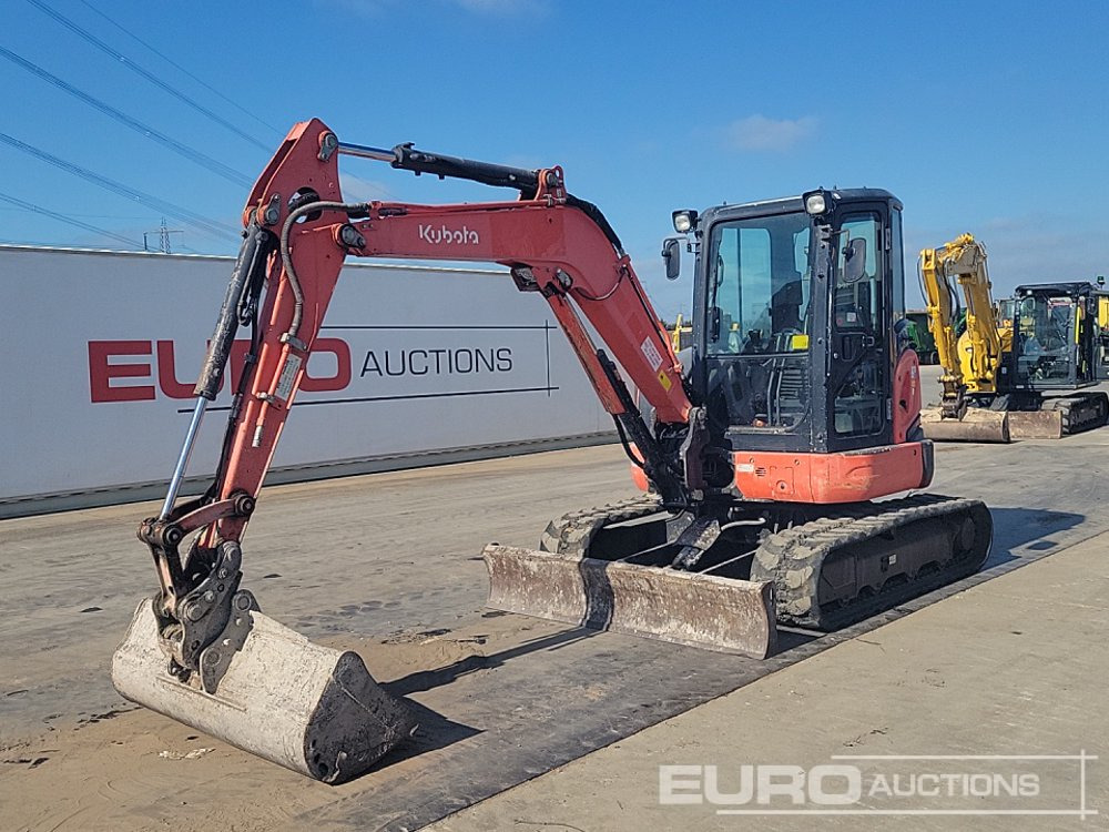 2015 Kubota U48-4 - Mini rýpadlo: obrázok 1 2015 Kubota U48-4 - Mini rýpadlo: obrázok 1