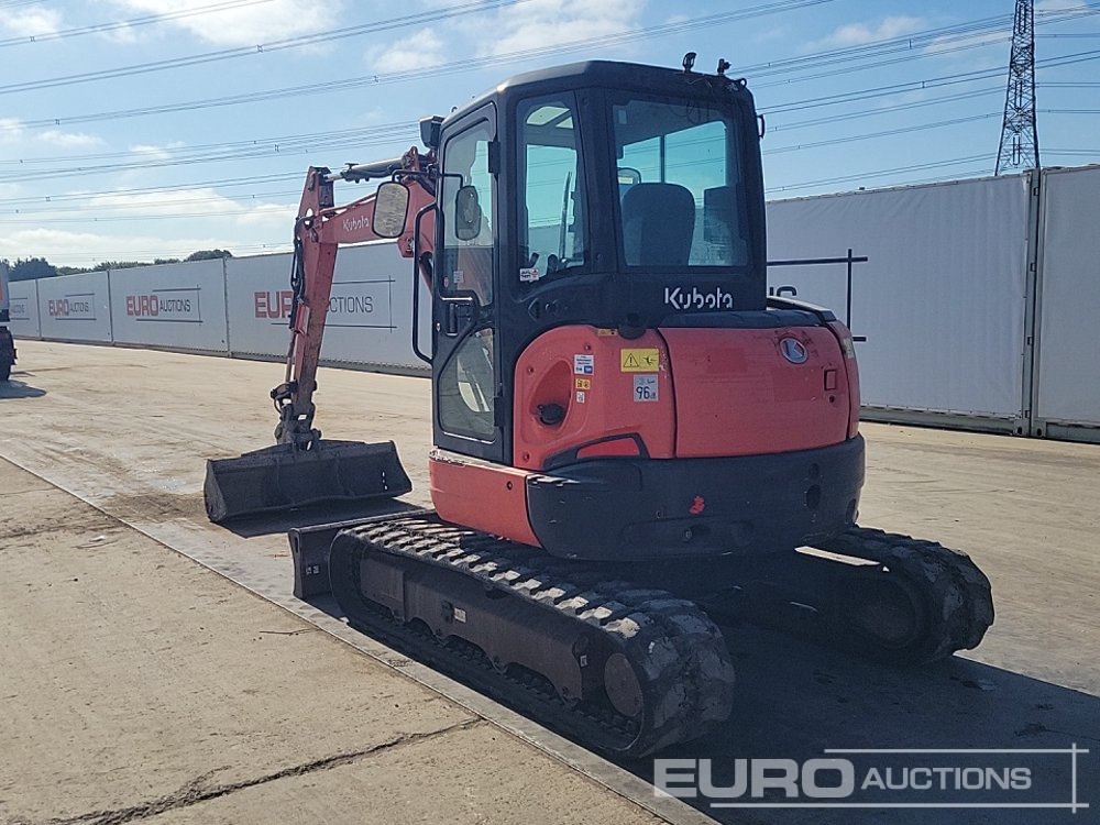 2015 Kubota U48-4 - Mini rýpadlo: obrázok 3 2015 Kubota U48-4 - Mini rýpadlo: obrázok 3