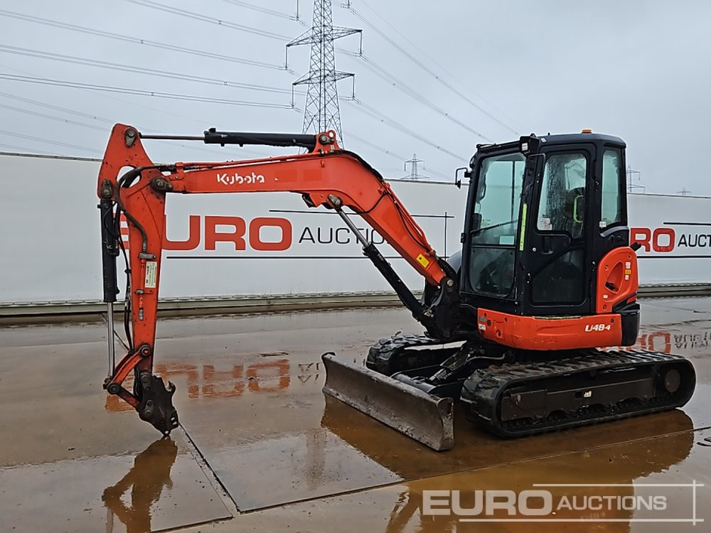 2015 Kubota U48-4 - Mini rýpadlo: obrázok 1 2015 Kubota U48-4 - Mini rýpadlo: obrázok 1