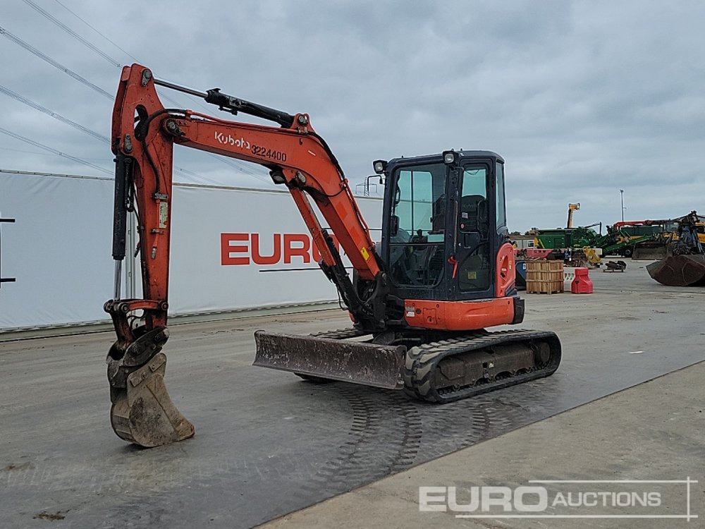 2015 Kubota U55-4 - Mini rýpadlo: obrázok 1 2015 Kubota U55-4 - Mini rýpadlo: obrázok 1