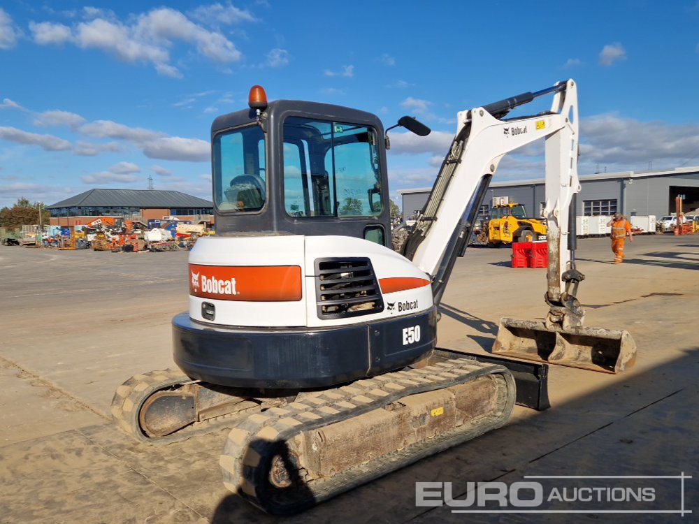 2016 Bobcat E50 - Mini rýpadlo: obrázok 5 2016 Bobcat E50 - Mini rýpadlo: obrázok 5