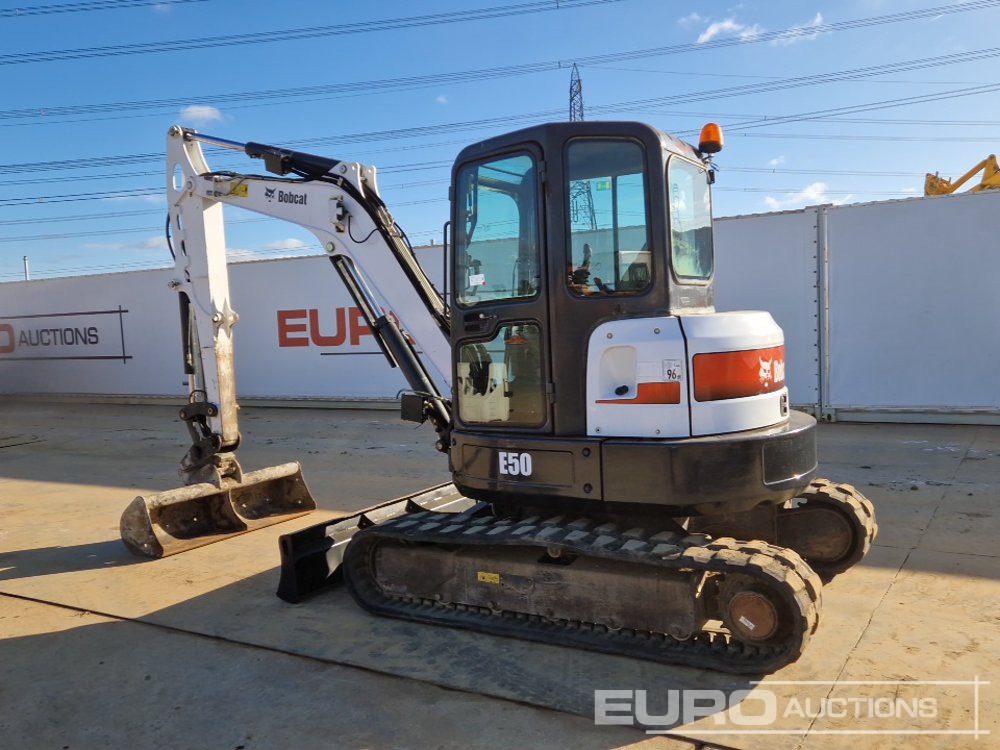 2016 Bobcat E50 - Mini rýpadlo: obrázok 3 2016 Bobcat E50 - Mini rýpadlo: obrázok 3