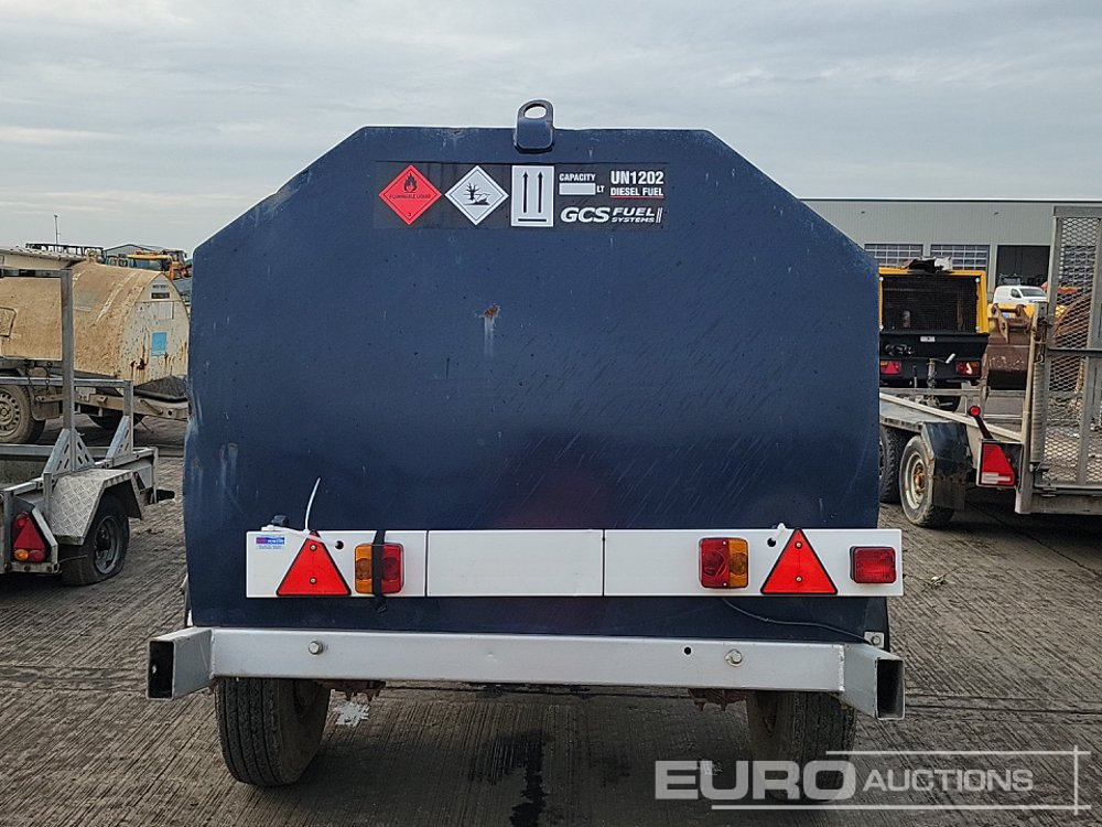 2016 Bowser Supply 2000 Litre Single Axle Bunded Fuel Bowser, Manual Pump - Skladovacia nádrž: obrázok 4 2016 Bowser Supply 2000 Litre Single Axle Bunded Fuel Bowser, Manual Pump - Skladovacia nádrž: obrázok 4