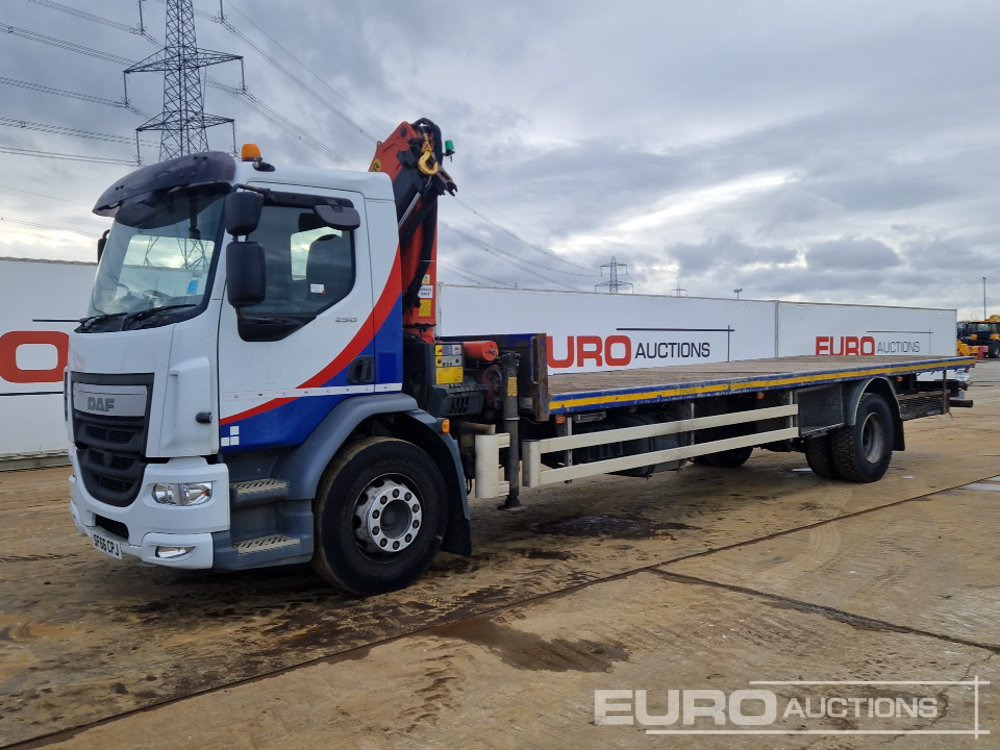 2016 DAF LF250 - Valníkový/ Plošinový nákladný automobil: obrázok 1 2016 DAF LF250 - Valníkový/ Plošinový nákladný automobil: obrázok 1