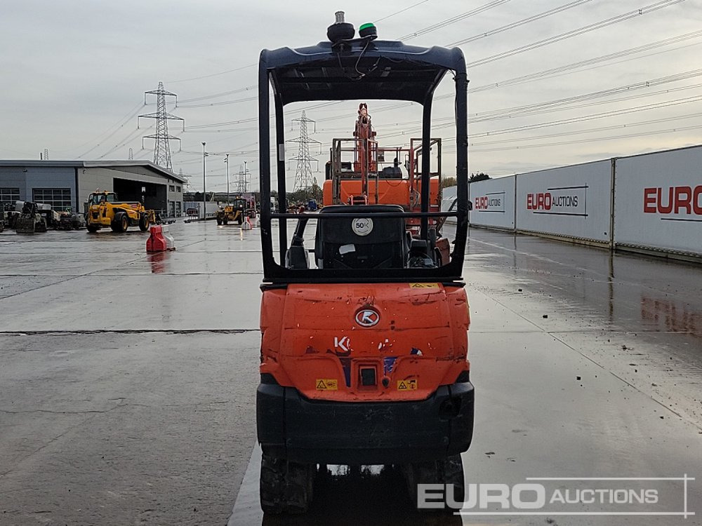 2016 Kubota KX016-4 - Mini rýpadlo: obrázok 4 2016 Kubota KX016-4 - Mini rýpadlo: obrázok 4