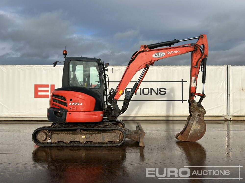 Mini rýpadlo 2016 Kubota U55-4: obrázok 6 Mini rýpadlo 2016 Kubota U55-4: obrázok 6