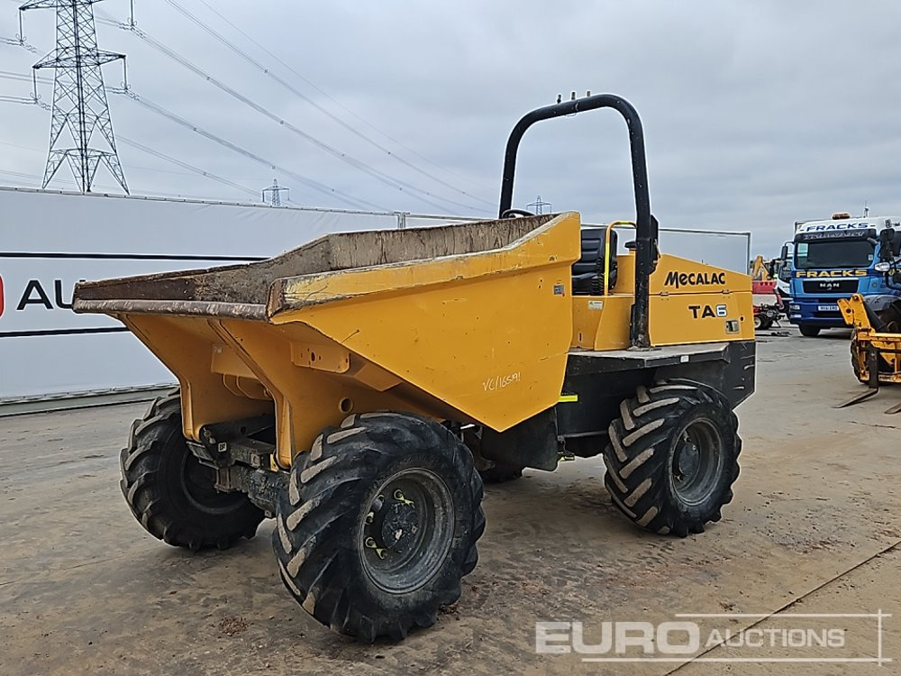 2016 Mecalac TA6 - Mini damper: obrázok 1 2016 Mecalac TA6 - Mini damper: obrázok 1