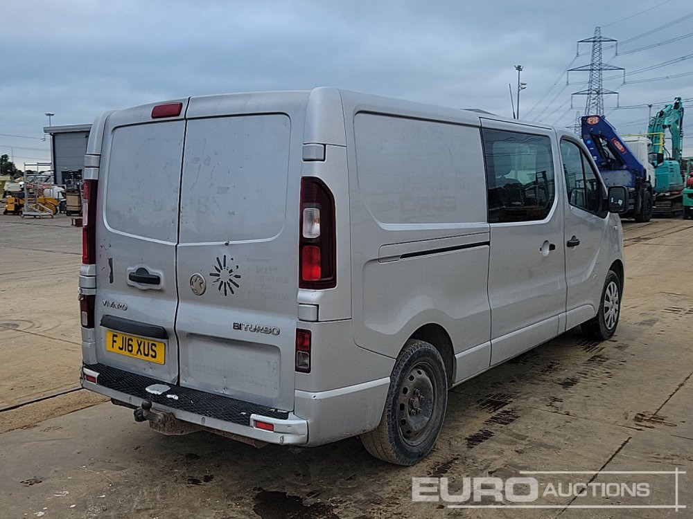 2016 Vauxhall Vivaro 2900 - Furgon, Dodávkа s dvojitou kabínou: obrázok 5 2016 Vauxhall Vivaro 2900 - Furgon, Dodávkа s dvojitou kabínou: obrázok 5