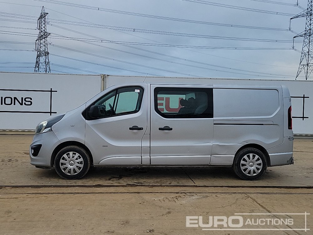 2016 Vauxhall Vivaro 2900 - Furgon, Dodávkа s dvojitou kabínou: obrázok 2 2016 Vauxhall Vivaro 2900 - Furgon, Dodávkа s dvojitou kabínou: obrázok 2