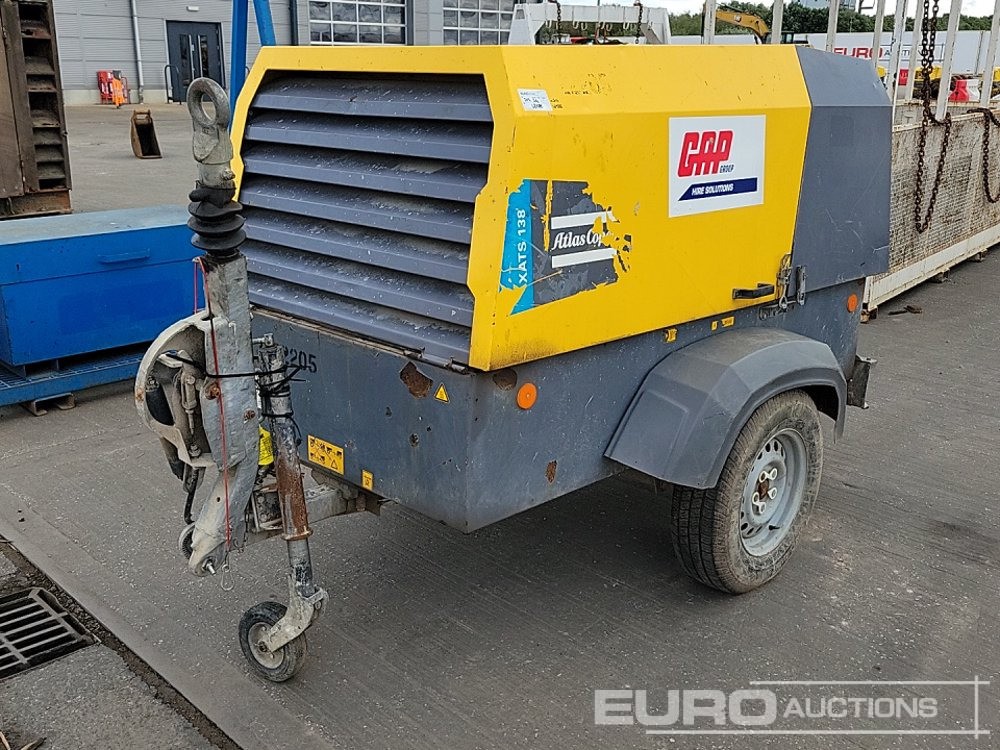 2017 Atlas Copco XATS138 - Vzduchový kompresor: obrázok 1 2017 Atlas Copco XATS138 - Vzduchový kompresor: obrázok 1