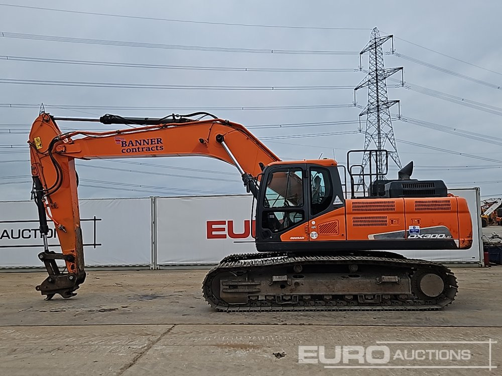 2017 Doosan DX300LC-5 - Pásové rýpadlo: obrázok 2 2017 Doosan DX300LC-5 - Pásové rýpadlo: obrázok 2