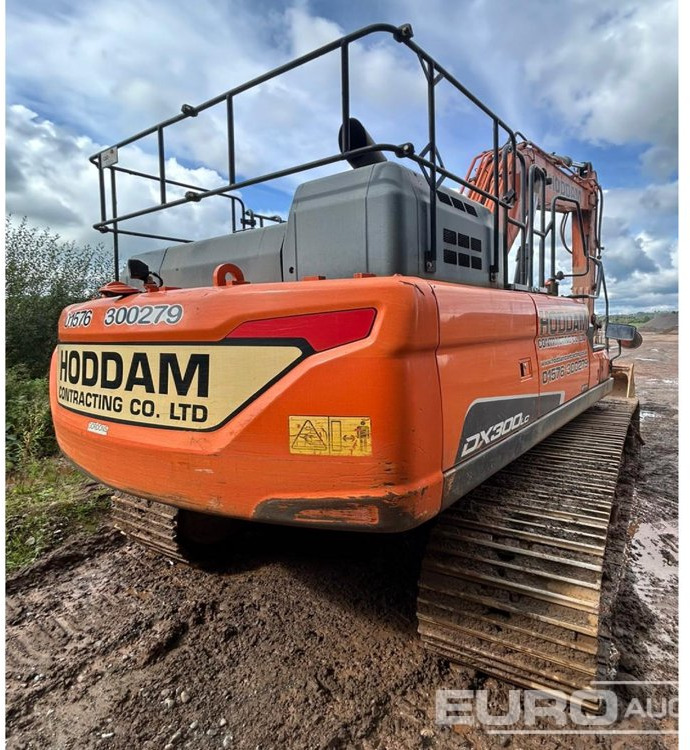 2017 Doosan DX300LC-5 - Pásové rýpadlo: obrázok 4 2017 Doosan DX300LC-5 - Pásové rýpadlo: obrázok 4