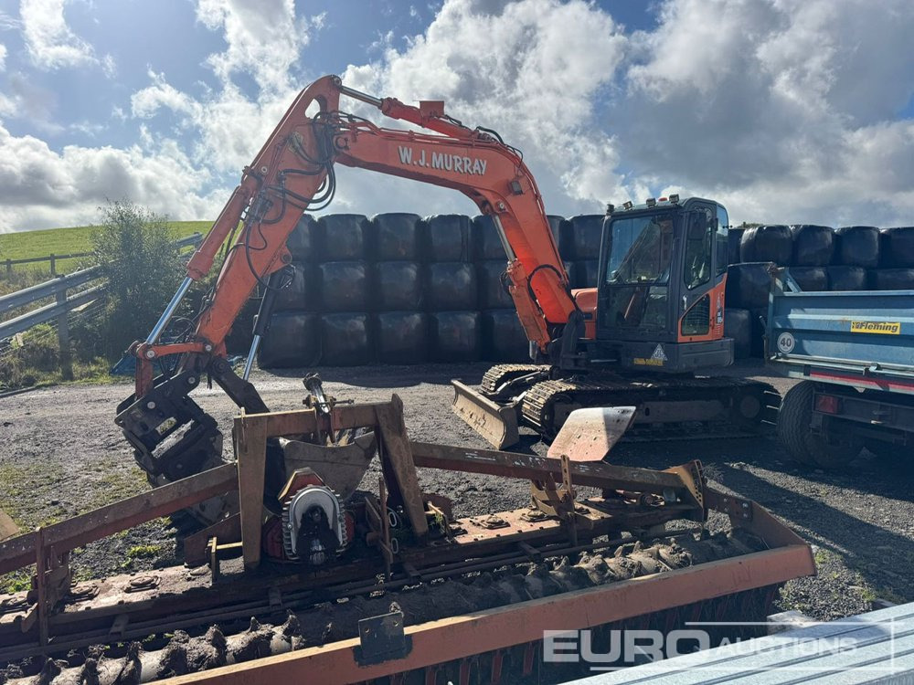 2017 Doosan DX85R-3 - Mini rýpadlo: obrázok 1 2017 Doosan DX85R-3 - Mini rýpadlo: obrázok 1