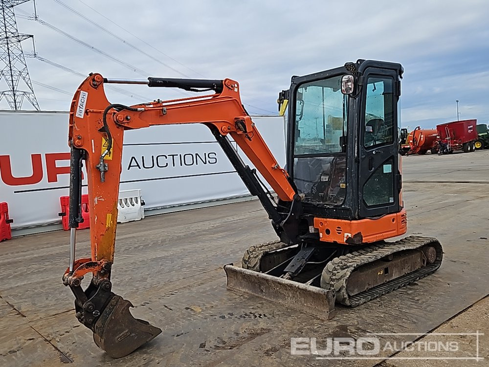 2017 Hitachi ZX26U-5A CR - Mini rýpadlo: obrázok 1 2017 Hitachi ZX26U-5A CR - Mini rýpadlo: obrázok 1