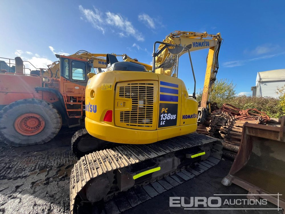 2017 Komatsu PC138US-11 - Pásové rýpadlo: obrázok 4 2017 Komatsu PC138US-11 - Pásové rýpadlo: obrázok 4