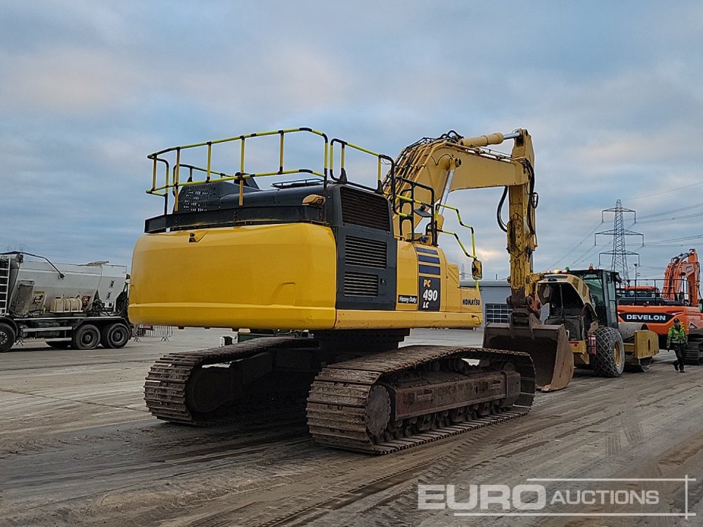 2017 Komatsu PC490LC-11 - Pásové rýpadlo: obrázok 5 2017 Komatsu PC490LC-11 - Pásové rýpadlo: obrázok 5