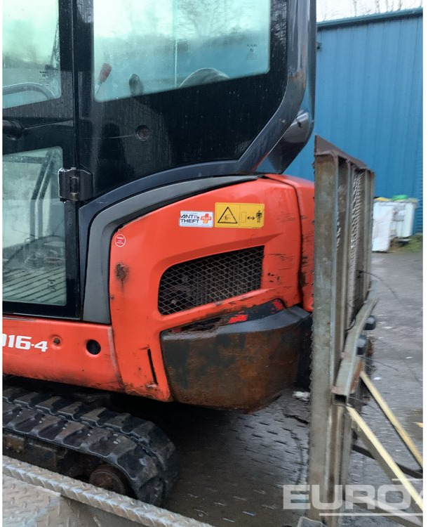 2017 Kubota KX016-4 - Mini rýpadlo: obrázok 5 2017 Kubota KX016-4 - Mini rýpadlo: obrázok 5