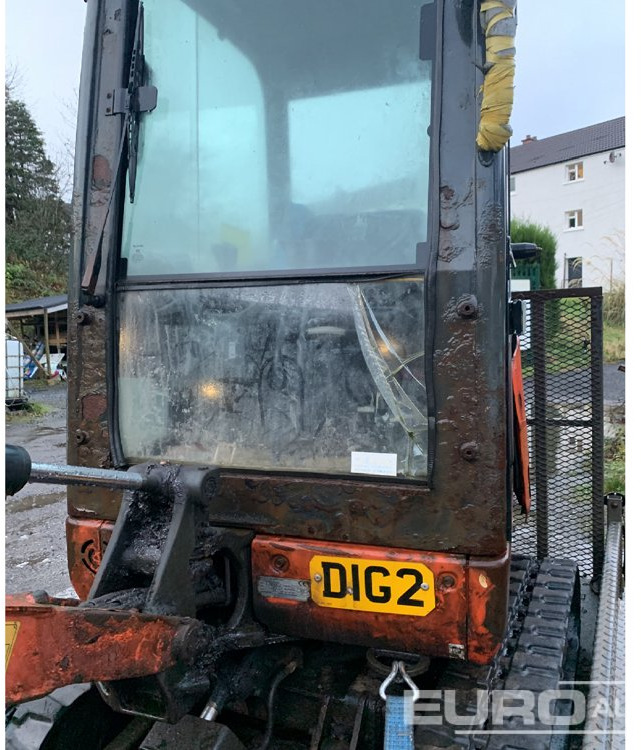 2017 Kubota KX016-4 - Mini rýpadlo: obrázok 4 2017 Kubota KX016-4 - Mini rýpadlo: obrázok 4