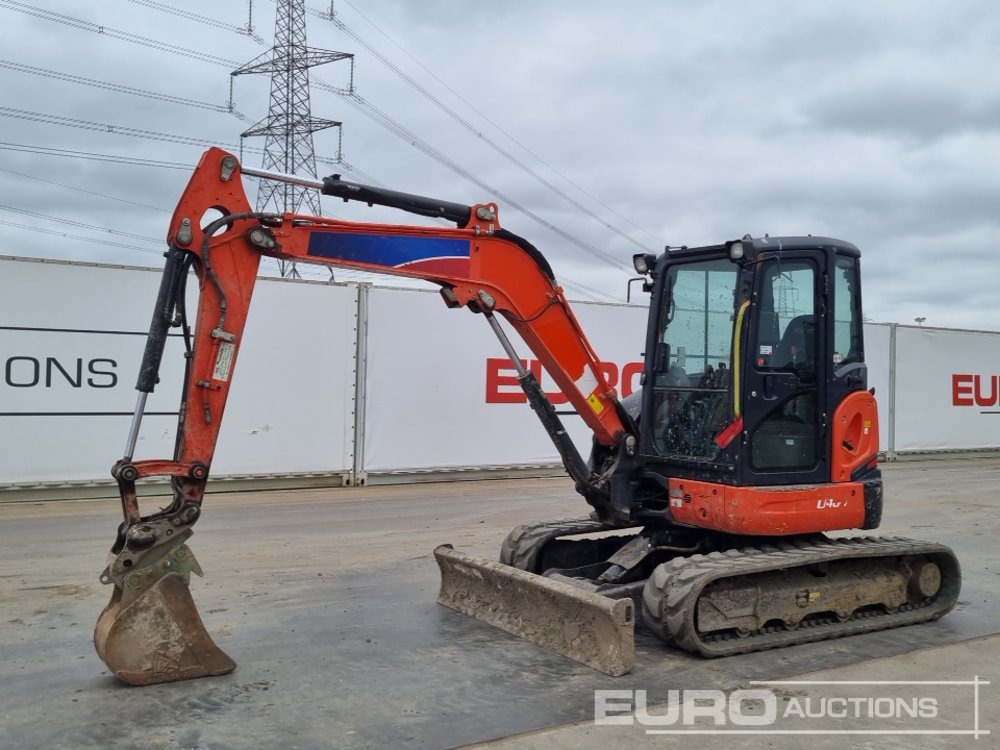 2017 Kubota U48-4 - Mini rýpadlo: obrázok 1 2017 Kubota U48-4 - Mini rýpadlo: obrázok 1