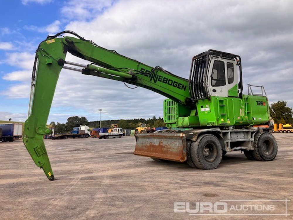 2017 Sennebogen 735E - Kolesové rýpadlo: obrázok 1 2017 Sennebogen 735E - Kolesové rýpadlo: obrázok 1