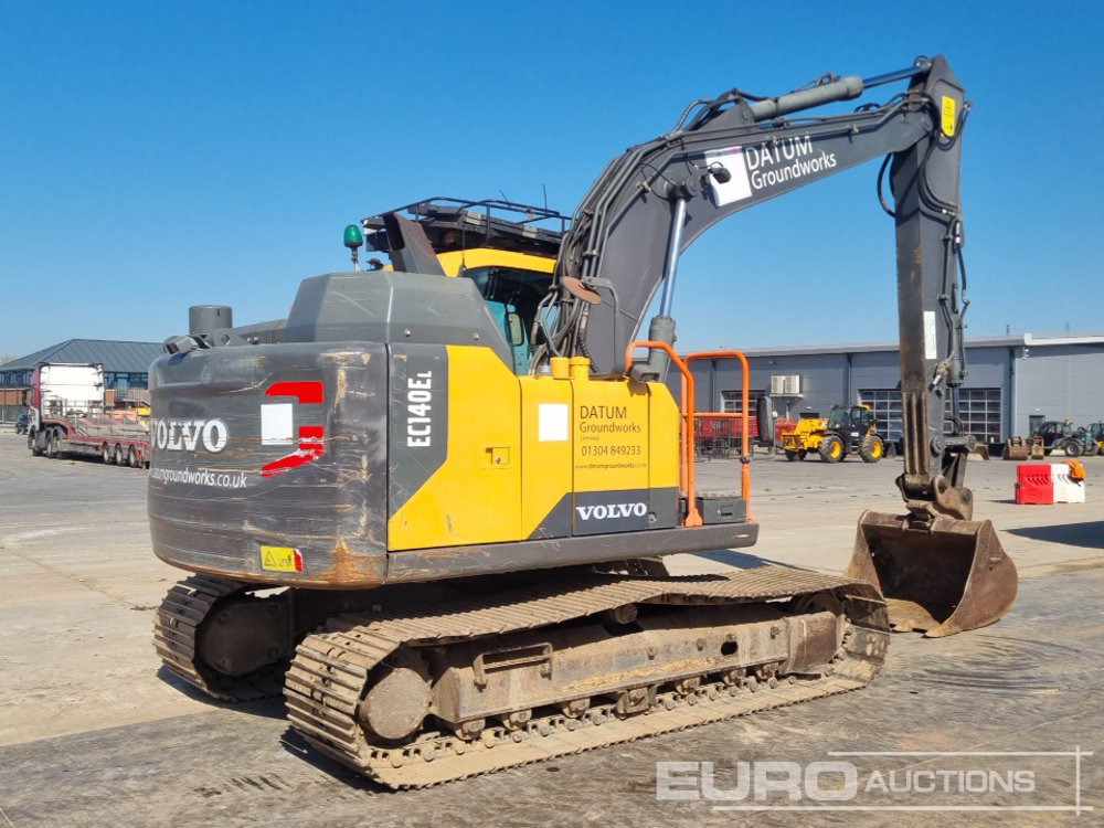 2017 Volvo EC140EL - Pásové rýpadlo: obrázok 5 2017 Volvo EC140EL - Pásové rýpadlo: obrázok 5