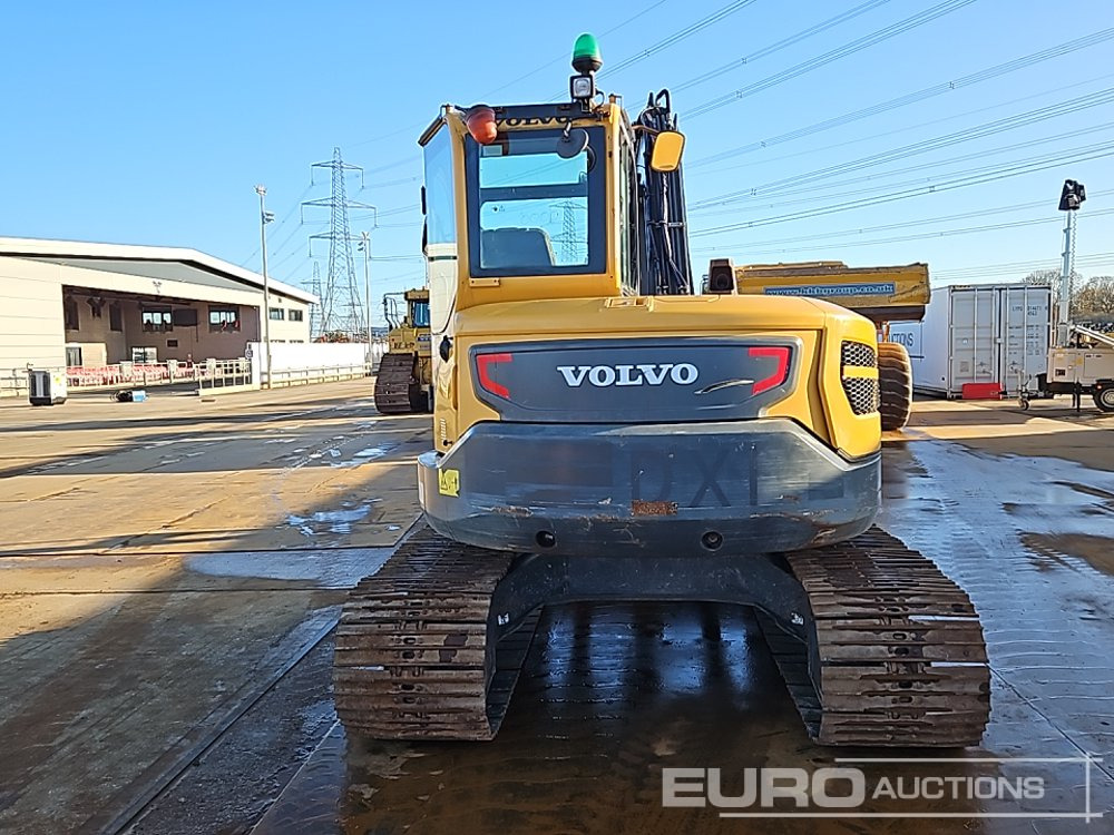 2017 Volvo ECR88D - Mini rýpadlo: obrázok 4 2017 Volvo ECR88D - Mini rýpadlo: obrázok 4