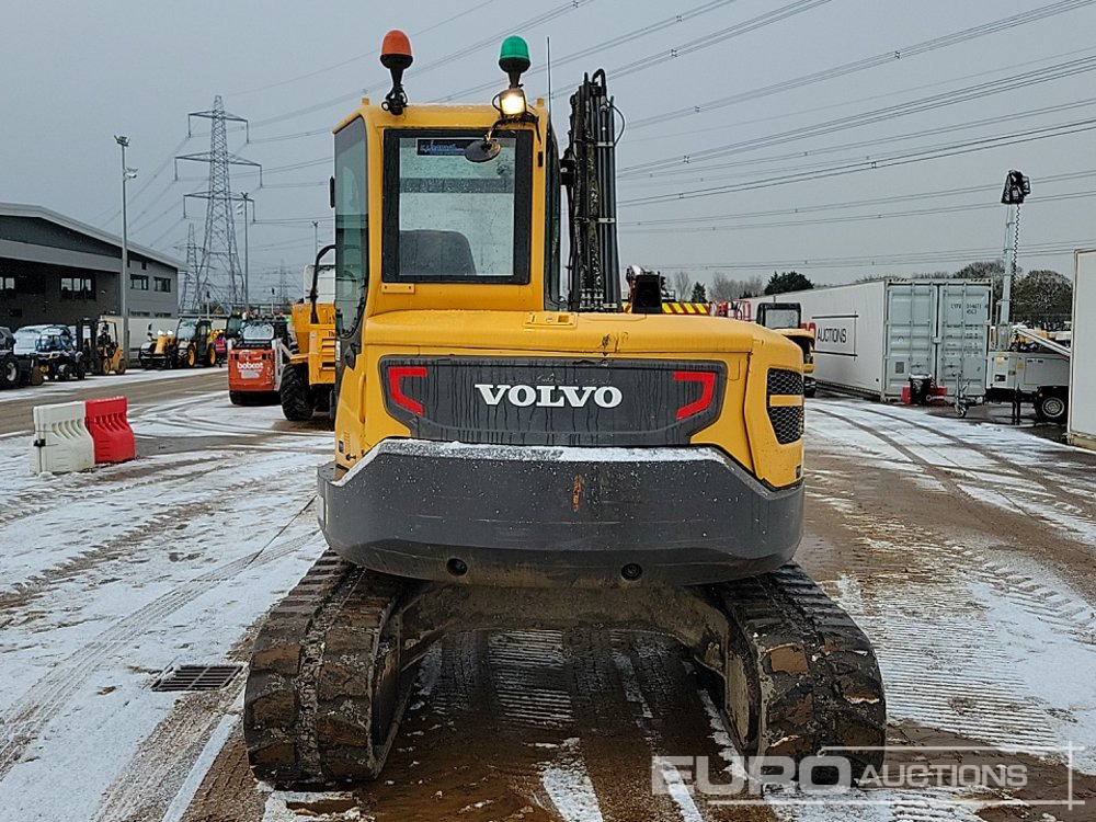 2017 Volvo ECR88D - Mini rýpadlo: obrázok 4 2017 Volvo ECR88D - Mini rýpadlo: obrázok 4