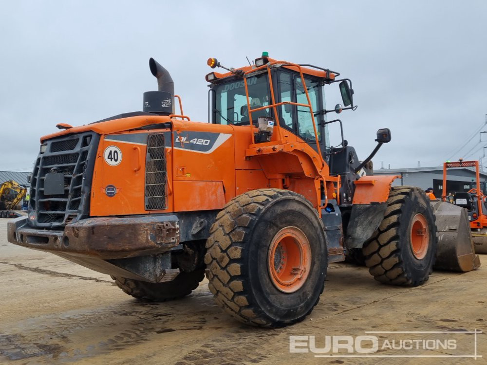 2018 Doosan DL420-5 - Kolesový nakladač: obrázok 5 2018 Doosan DL420-5 - Kolesový nakladač: obrázok 5