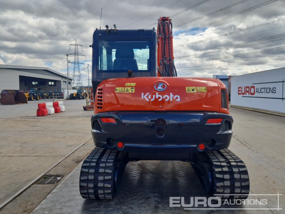 2018 Kubota KX080-4A - Mini rýpadlo: obrázok 4 2018 Kubota KX080-4A - Mini rýpadlo: obrázok 4
