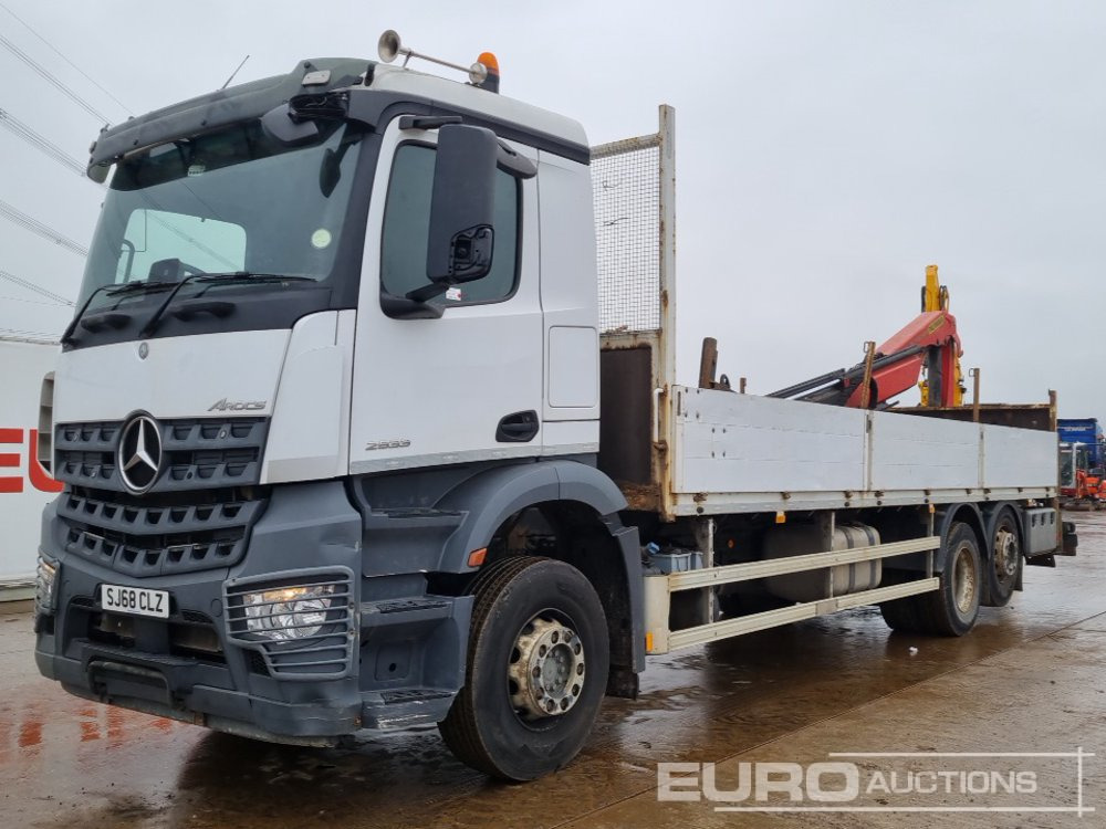 2018 Mercedes Arocs 2533 - Valníkový/ Plošinový nákladný automobil: obrázok 1 2018 Mercedes Arocs 2533 - Valníkový/ Plošinový nákladný automobil: obrázok 1
