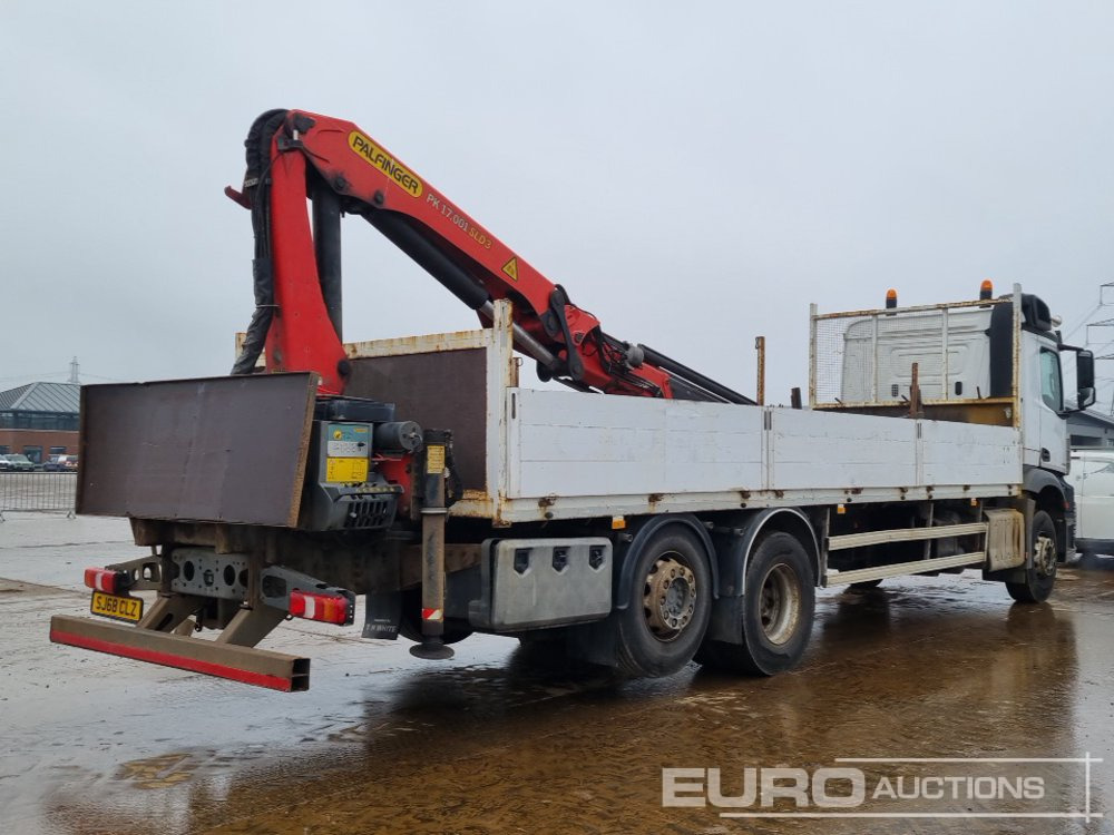 2018 Mercedes Arocs 2533 - Valníkový/ Plošinový nákladný automobil: obrázok 5 2018 Mercedes Arocs 2533 - Valníkový/ Plošinový nákladný automobil: obrázok 5