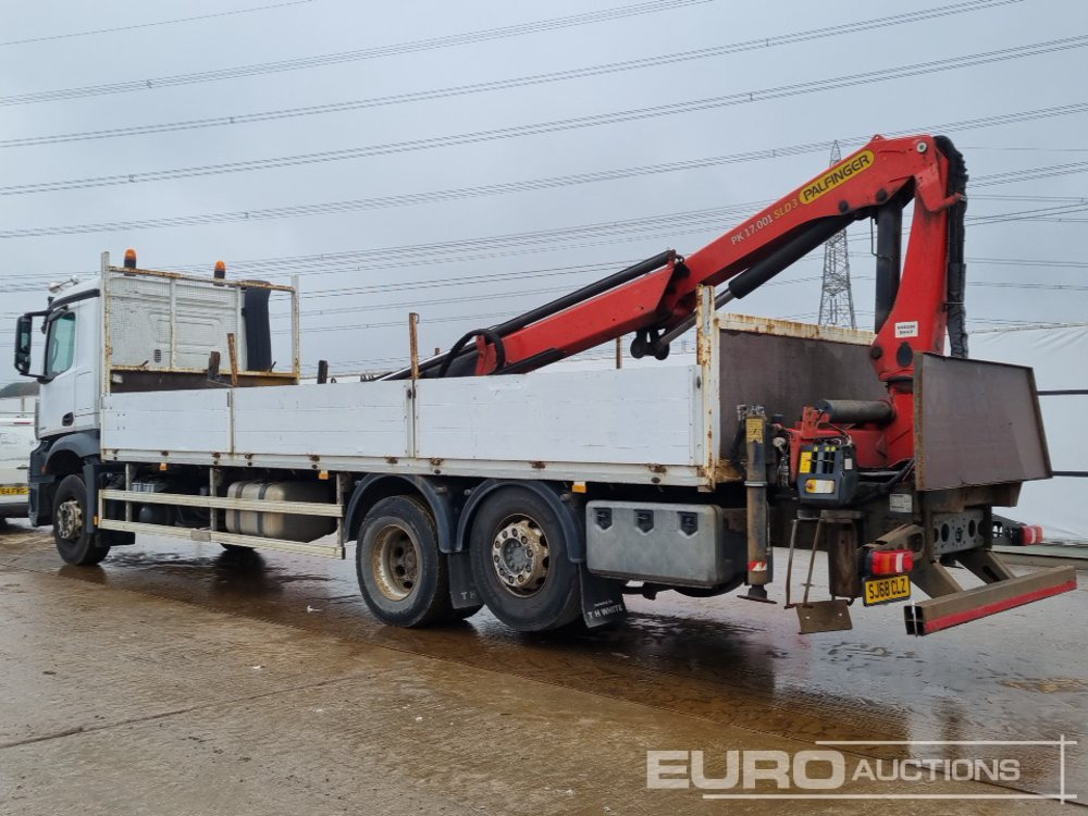 2018 Mercedes Arocs 2533 - Valníkový/ Plošinový nákladný automobil: obrázok 3 2018 Mercedes Arocs 2533 - Valníkový/ Plošinový nákladný automobil: obrázok 3