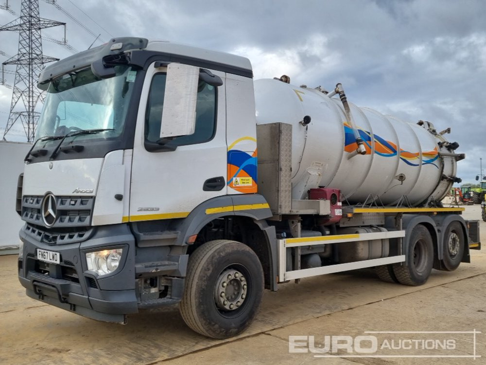 2018 Mercedes Arocs 2533 - Cisternové vozidlo: obrázok 1 2018 Mercedes Arocs 2533 - Cisternové vozidlo: obrázok 1