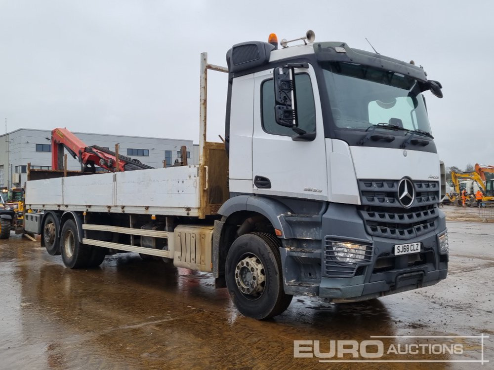 Valníkový/ Plošinový nákladný automobil 2018 Mercedes Arocs 2533: obrázok 7