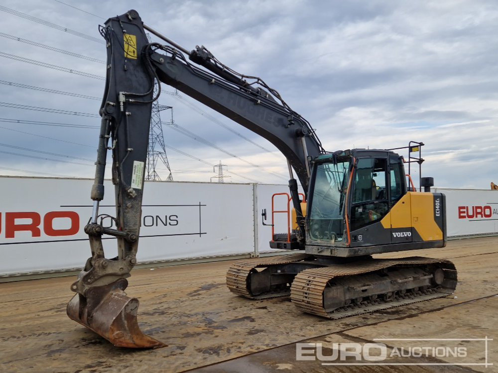 2018 Volvo EC140EL - Pásové rýpadlo: obrázok 1 2018 Volvo EC140EL - Pásové rýpadlo: obrázok 1