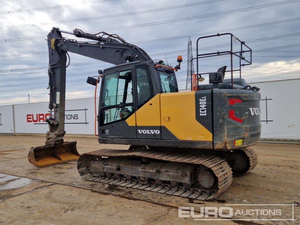 2018 Volvo EC140EL - Pásové rýpadlo: obrázok 3 2018 Volvo EC140EL - Pásové rýpadlo: obrázok 3