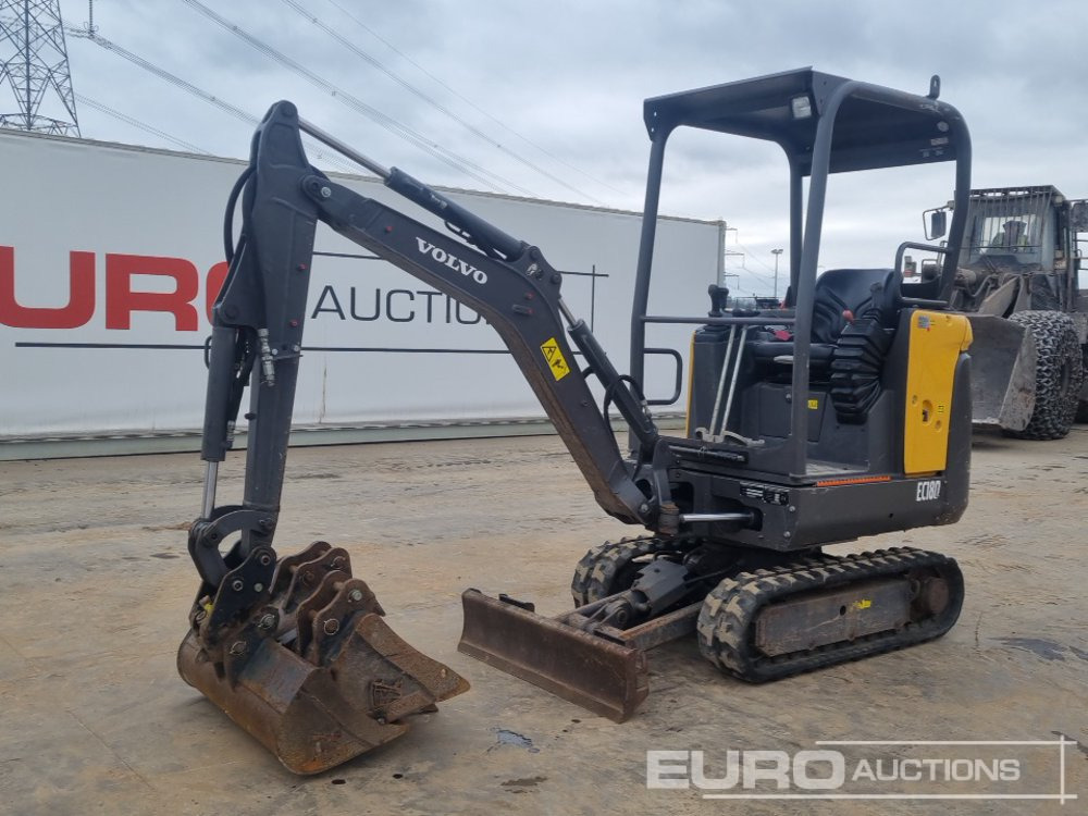 2018 Volvo EC18D - Mini rýpadlo: obrázok 1 2018 Volvo EC18D - Mini rýpadlo: obrázok 1