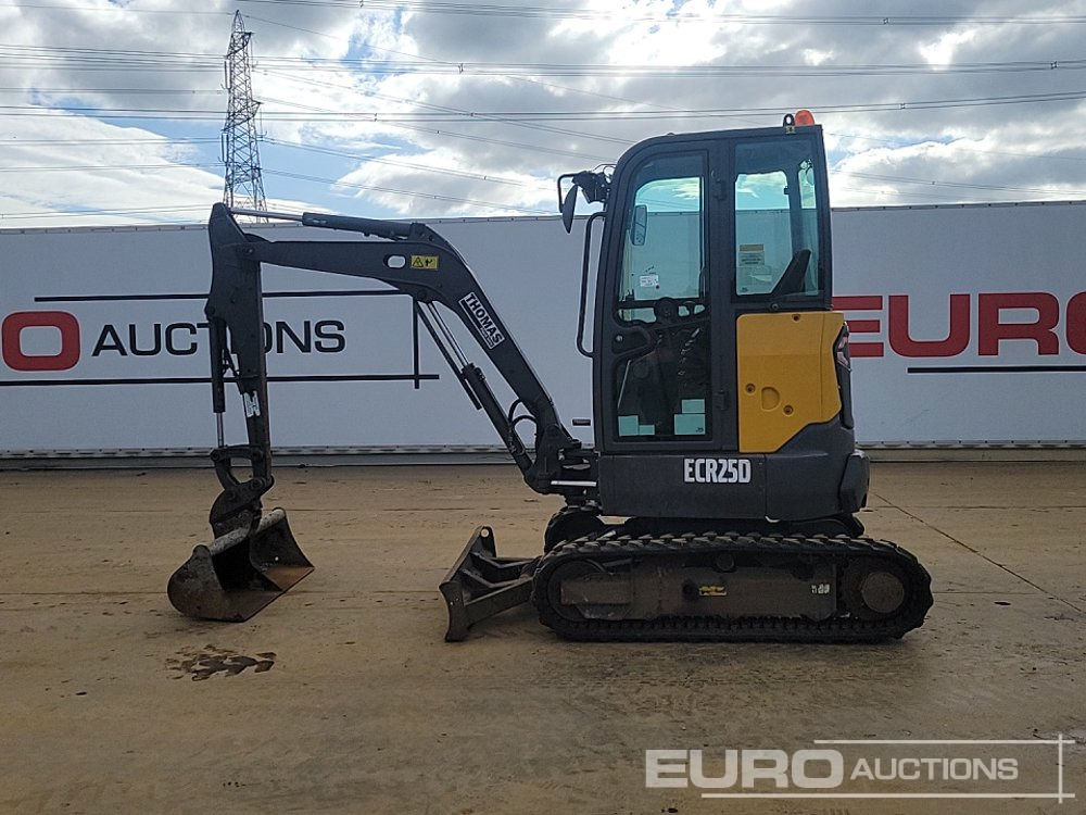 2018 Volvo ECR25D - Mini rýpadlo: obrázok 2 2018 Volvo ECR25D - Mini rýpadlo: obrázok 2